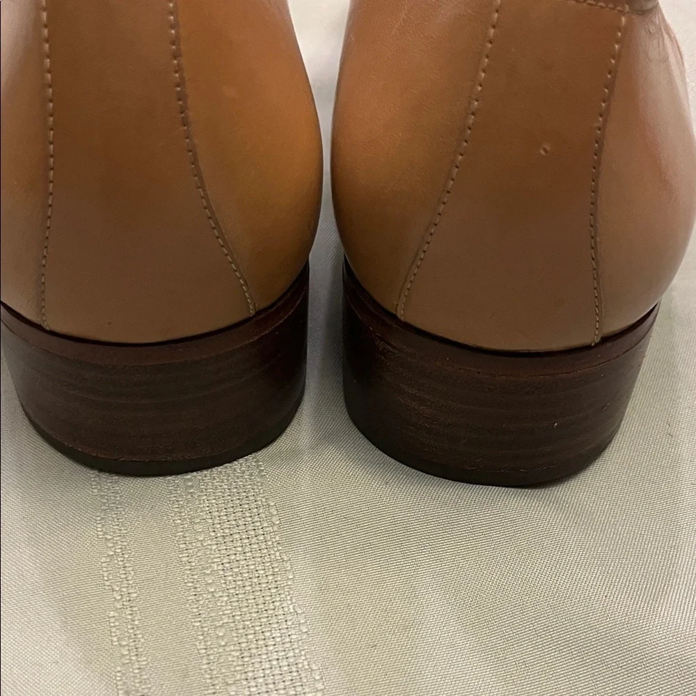 Pierre Cardin men’s Tan Leather Loafers size 12